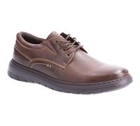 Hush Puppies Mens Triton Leather Casual Shoes (Brown) - Size UK 12
