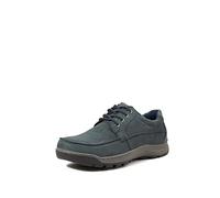 Hush Puppies Men's Tucker Lace Shoe - Navy Leather - UK 7