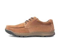 Hush Puppies Tucker Memory Foam Men's Trainers, Size 8 In Tan Nubuck