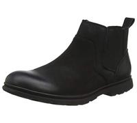 Hush Puppies Mens Tyrone Nappa Leather Boots (12 UK) (Black)