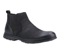 Hush Puppies Mens Tyrone Nappa Leather Boots (Black) - Size UK 12