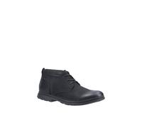 Hush Puppies Men's 'Tyson Chukka' Nubuck Leather Boots in Black | Size: 8 Hush Puppies Black 8