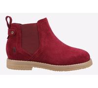 Hush Puppies Childrens Unisex Mini Maddy MEMORY FOAM Junior - Burgundy - Size UK 12 Kids
