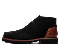 Hush Puppies Moore Nubuck Men's Black Ankle Boots UK 11