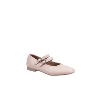 Hush Puppies Nancy Mary Jane Leather Women's Blush Flats - UK 7 / EU 41 / US 9
