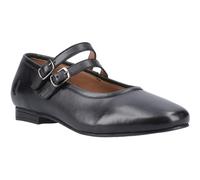 Hush Puppies Nancy Mary Jane Leather Womens Black Shoes - Size UK 3