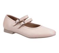 Hush Puppies Nancy Mary Jane Leather Women's Blush Flats - UK 6 / EU 39 / US 8
