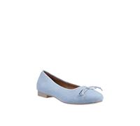 Hush Puppies Naomi Textile Ballet In Light Blue Light Blue