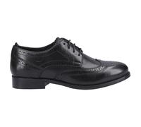 Hush Puppies Natalia Womens Brogues Leather Smart Casual Memory Foam Shoes Black