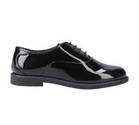 Hush Puppies Girls Shoes Nellie Patent Lace-Up Black UK 3