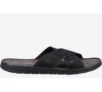 (6 (Adults')) Nile | Black | Mens Cross Over Sandals
