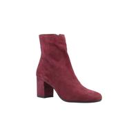Hush Puppies 'octavia' Ankle Boots In Dark Red Dark Red