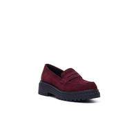 Hush Puppies Odessa Loafer In Wine Wine