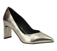 Hush Puppies Olivia Suede WoMens Gold Shoes - Size UK 4