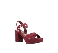Hush Puppies 'ophelia' Heels In Dark Red Dark Red 4