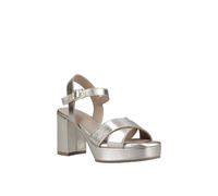 Hush Puppies Ophelia Leather Heel In Gold Gold