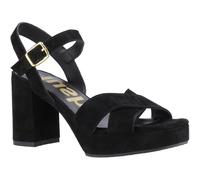 Hush Puppies Ophelia Suede Women's Black Sandals - UK 5