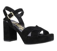 Hush Puppies Ophelia Suede Women's Black Sandals - UK 4