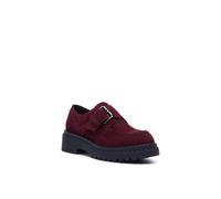 Hush Puppies Orla Monk Shoe In Wine Wine