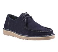 Hush Puppies Otis Suede Men's Navy Lace-Up Shoes - UK 11 / EU 46 / US 12