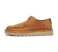 Hush Puppies Otis Mens Original Shoes Suede Leather Lace Up Dress Loafers Beige
