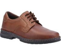 Hush Puppies Outlaw II Mens Brown Lace up Smart Leather Oxford Shoes