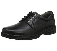 Hush Puppies Outlaw II Mens Leather Shoes Black