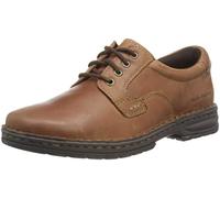 Hush Puppies Outlaw II Mens Leather Shoes Brown