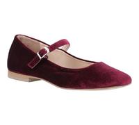 Hush Puppies Pasha Velvet Women's Bordeaux Shoes - UK 8 Dark Red