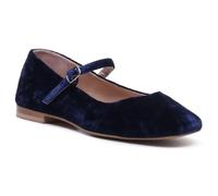 Hush Puppies Pasha Velvet Women's Navy Flats