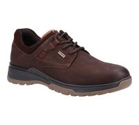 Hush Puppies PELE Mens Leather Shoes Brown Nubuck - UK 6