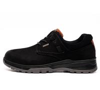 Hush Puppies Men's Pele Lace Up Sneaker, Black, 9 UK