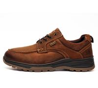 Hush Puppies Percy Leather Men's Tan Lace-Up Shoes