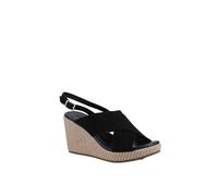 Hush Puppies 'perrie' Heeled Sandals In Black Black