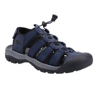 Hush Puppies Peru Navy Polyurethane and Webbing Male Sandal Mens Summer