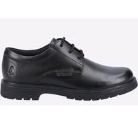 Hush Puppies Girls Polly Junior School Uniform Shoe, Black, 2 UK Child