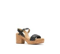 Hush Puppies Poppy Quarter Strap Sandal In Black Black