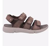 Hush Puppies Raul Touch Fastening Cushion Comfort Foam Sandals Brown