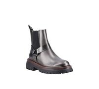 Hush Puppies Raye Buckle Boot Leather In Metallics Metallics