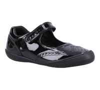 Hush Puppies RINA SHOE PATENT JNR Leather Girls's Black Shoes - UK 4 / EU 37 / US 4.5