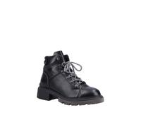 Hush Puppies Rita Leather Womens - Black - Size UK 4