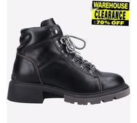 Hush Puppies Rita Leather Womens - Black - Size UK 3