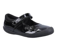 Hush Puppies ROSANNA PATENT JUNIOR Leather Girls's Black Shoes - UK 6 / EU 39 / US 6.5