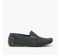 Hush Puppies ROSCOE Mens Nubuck Loafers Navy - UK 11