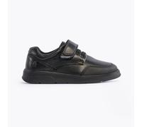 Hush Puppies Boy's Rowan Senior School Uniform Shoe, Black, 3 UK