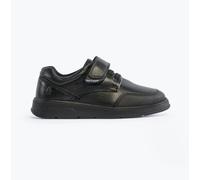 Hush Puppies ROWAN Boys Leather School Shoes Black - UK 10 (Small Kids)