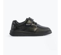 Hush Puppies ROWAN Boys Leather School Shoes Black - UK 13 (Small Kids)