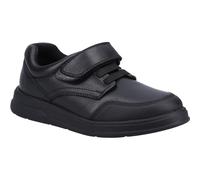 Hush Puppies Boys' Rowan School Shoes – Leather – Black UK 6