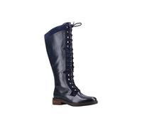 Hush Puppies 'rudy' Long Leather Boot In Navy Navy