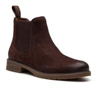 Hush Puppies Russell Leather Men's Dark Brown Ankle Boots